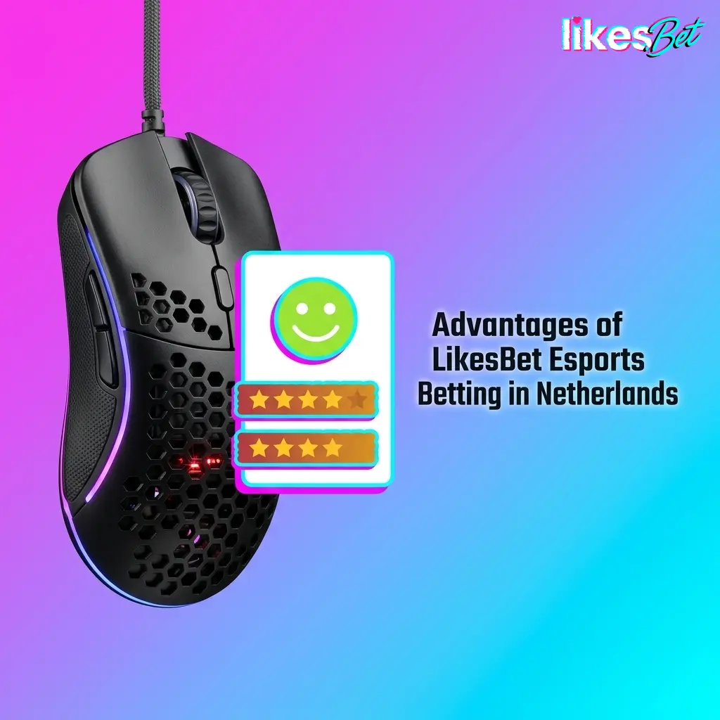 LikesBet esports betting advantages in Netherlands with EUR support, mobile access, bonuses and decimal odds