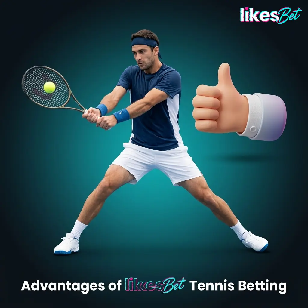 LikesBet tennis betting advantages with EUR bet slip, live markets, bonuses, and Dutch responsible gambling checks