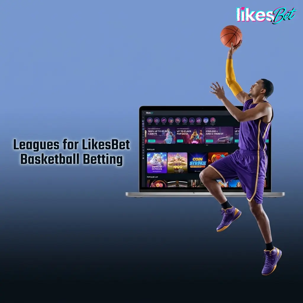 LikesBet basketball betting lobby showing NBA, EuroLeague, WNBA, BNXT and FIBA fixtures by country