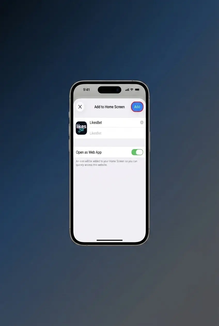 Steps to install an iOS PWA on iPhone or iPad via Safari and add it to the home screen