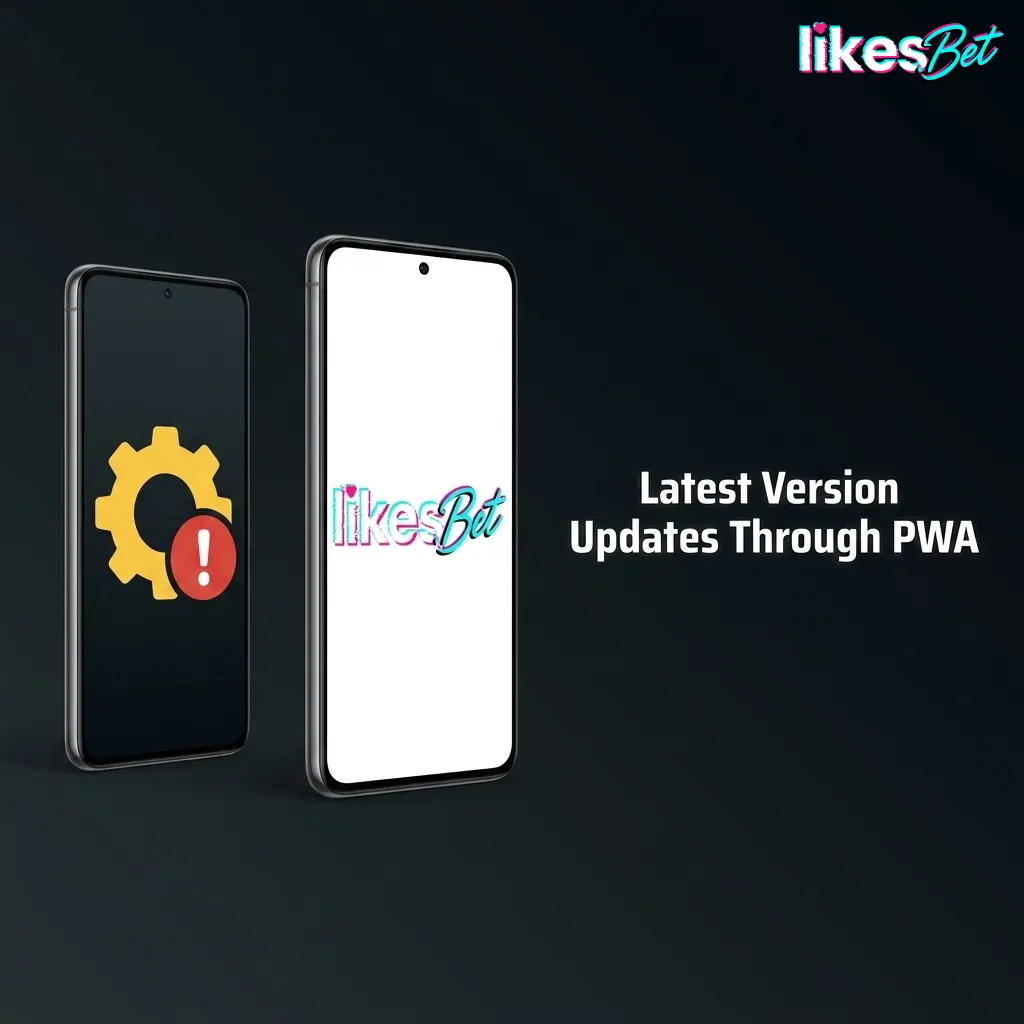 PWA mobile app updates automatically in browser with latest cashier, bonus, sports and casino changes
