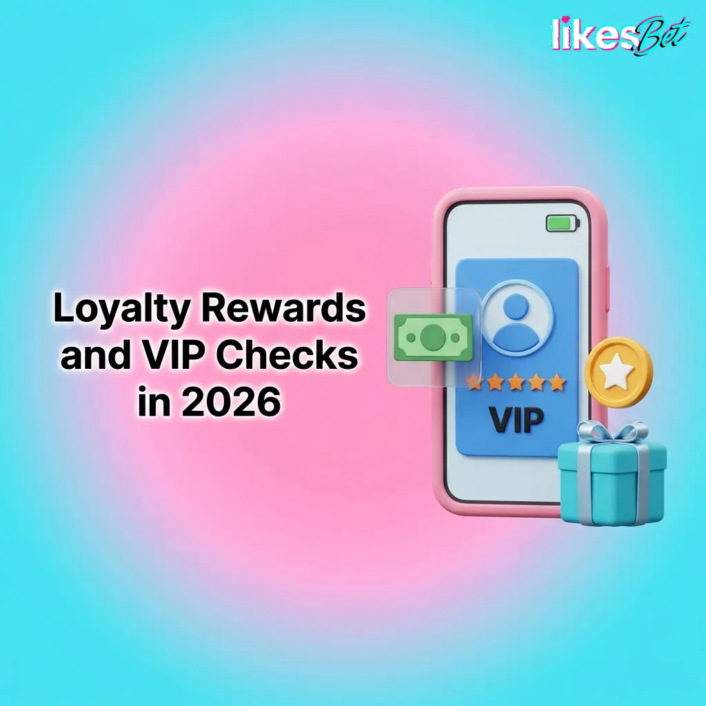 LikesBet 2026 loyalty rewards dashboard with KYC, activity checks, and VIP bonus offer details