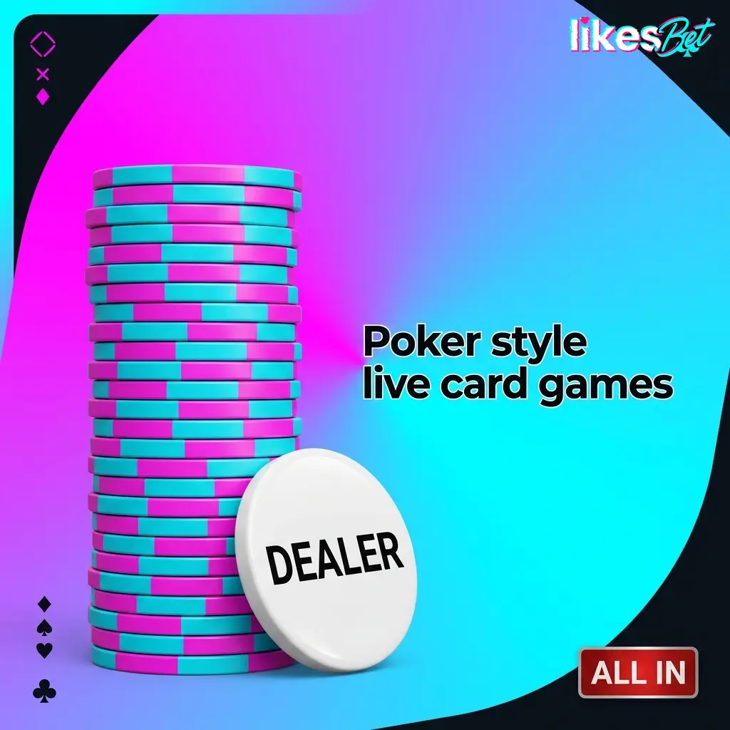 Live poker table games with dealer, ante, call, fold and side bets for ranked hands