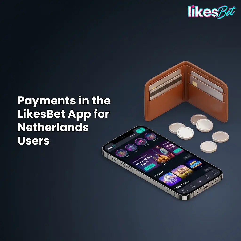LikesBet app payment options for Netherlands users with EUR bank, card, e-wallet and crypto deposits