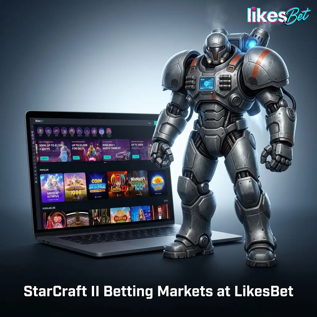 StarCraft II betting markets at LikesBet with match winner, map winner, handicaps and live esports odds